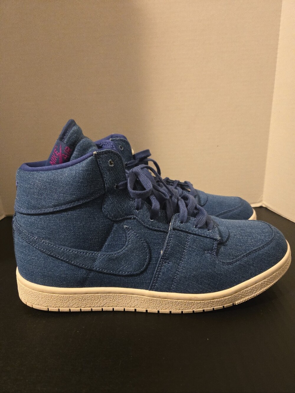 Nike Jordan Air Ship PE SP "Denim" Shoes. Mystic Navy. Size 13.5 Fj2848-400